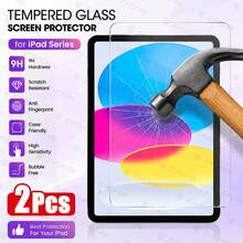 ZYONS 2pcs Series Tempered Glass Screen Protector, High Definition Full Coverage Screen Guard, Scratch Resistant Wear Resistant Anti-Drop Anti-Crack, Anti-Fingerprint High Transparency, Supports Face ID And Apple Pencil, Compatible With IPad 11 2025 A16 11-Inch/ 11th Gen/ (11th Generation)/ 11-Inch (A16)/Pro 13/12.9/11-Inch/Air/Mini/Digital Series 2016-2025 All Models, Perfect Gift Choice - Clear - View 18