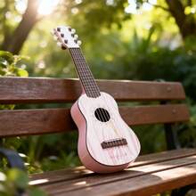 Musical Instrument, Ukulele, Toy Musical Instrument, Suitable For Beginners, Suitable For Guitar Lovers, Home & Living, Toy, 6-String Guitar, Toy Guitar, Birthday Party Gift, Holiday Gift, Guitar Model - Multicolor - View 4