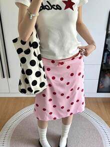 Women Skirts - Pink - View 3