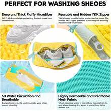 Laundry Shoe Bags, Universal Laundry Shoe Bags, Suitable For Washing Machines And Dryers, Fits All Types Of Shoes. Two-Pack. - Yellow - View 3