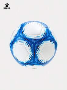 KELME 機械縫製足球 訓練與比賽球 5/4號 - 白彩藍 - 查看 3