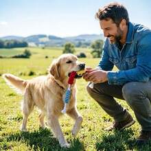Durable Interactive Dog Chew Toy, Suitable For Medium And Small Dogs Chewing And Interaction. Multi-Functional Teeth Cleaning Rope, For Indoor/Outdoor Training And Dental Care, Designed For Strong Chewers, Suitable For All Dog Breeds (Puppies And Adult Dogs) - Nhiều màu - Xem 4