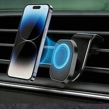 強磁吸出風口車用手機支架，360°旋轉，穩定防震，單手操作，安裝簡單，相容 Apple 與 Android 所有機型，汽車必備 - F20 - 查看 8