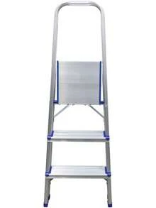 Surtek ETTA3 Surtek 3-Step Aluminum Folding Stool Ladder, Color, Pack Of 1 - 1 - View 2