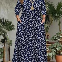 Women Midi Dresses - Multicolor - View 10