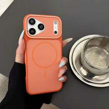 磁吸手機殼 適用於 iPhone 17 Pro Max、17 Pro、17、16、15、14 Plus、13、12、11 Pro Max，彩色邊框，支持磁吸無線充電，提供保護殼 - 藍色 - 查看 6