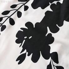 Soqi Women's Clothing  Falda evasé con estampado de moda para mujer, cintura elástica con detalle de torsión, falda estampada elegante y única para mujer - Multicolor - Ver 8