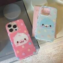 Cute Polka Emoticon Phone  17 16e 16 15 14 13 12 11 Pro X Xs XR XSMax 8 6 6s Plus Texture.Holiday Accessories. - YSK-337HKX364A2 - 查看 8