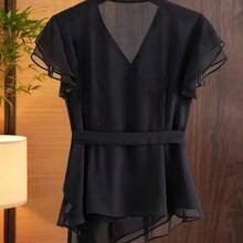 Women Tops - Royal Blue - View 3