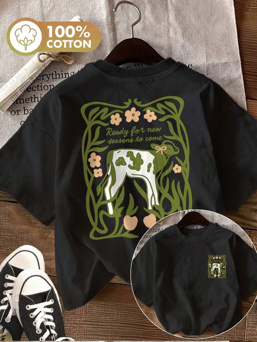 Women T-Shirts - Black - View 1
