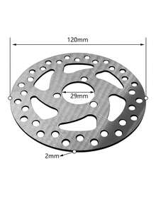 電動滑板車自行車碟煞盤 120mm 3孔 6孔 煞車盤含螺絲 安裝孔距 33mm/44mm/48mm - 120MM煞車碟盤 - 查看 12