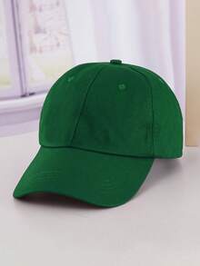 1pc Green Plus Size Large Head Circumference Baseball Cap - A - View 3