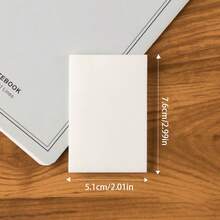 3 Books/1 Set Of Transparent Sticky Notes (50 Sheets/Book), Self-Adhesive Note Pads, Waterproof Transparent Book Notes, Suitable For Book Labeling, Office Work, Daily Learning, And Also Suitable For School Season Gifts - View 9