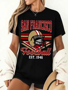 CAMISETA VINTAGE Washington Redskins - Negro - Ver 1