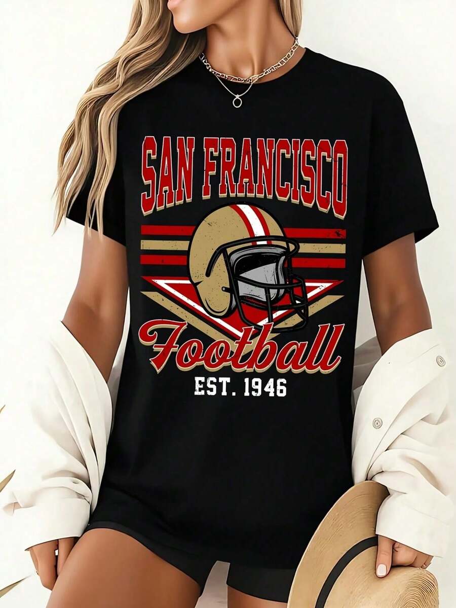 CAMISETA VINTAGE Washington Redskins - Negro - Ver 1