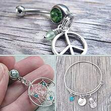 500 piezas de anillos de salto resistentes de 6mm de apertura, anillos dobles de metal mini, adecuados para joyería, collares, pulseras, aretes y accesorios de manualidades - Plateado - Ver 3