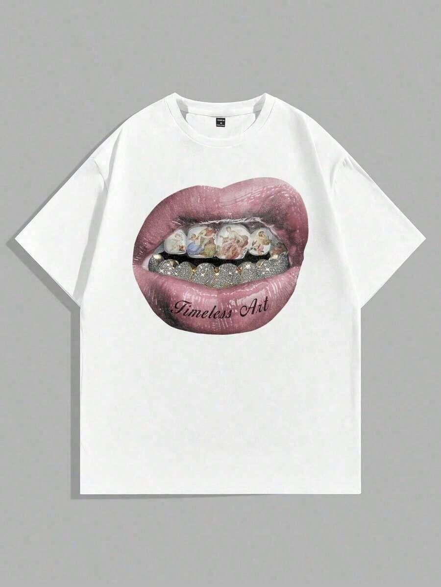 T-Shirt, Y2K Style, Retro Style, Special Edition T-Shirt, Unisex. - 布蘭克 2 - 查看 1