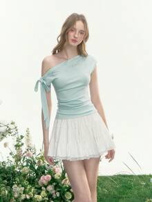 Women Tops - Green - View 2