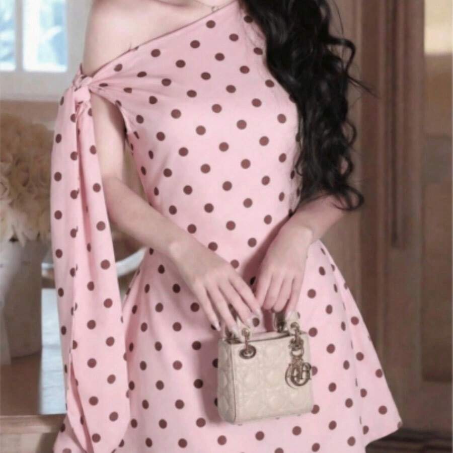 Women Midi Dresses - Rosa - View 1