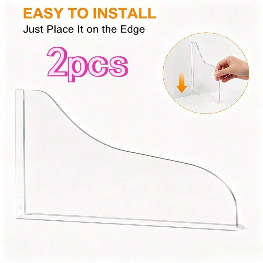 2 Pieces Of Transparent Acrylic Bathtub Splash Guard, Self-Adhesive Non Drilling Waterproof Barrier For Bathroom And Kitchen Sinks, Leak Proof Waterproof Tape, Keep The Floor Dry And Clean, Suitable For Showers, Sinks, And Countertops
