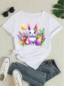 Women T-Shirts - White - View 4