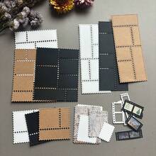 1 cái khuôn cắt kim loại mini hình tem bưu chính sáng tạo | khuôn dập nổi làm scrapbook, mẫu làm thiệp chúc mừng, phù hợp cho album thiệp, công cụ thủ công làm thiệp handmade - con tem - Xem 4