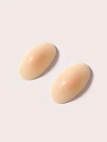 2 Pairs Silicone Shoulder Pads, Shoulder Beauty Enhancer, Anti-Slip Narrow Edge Self-Adhesive Invisible Seamless Shoulder Pads - color - View 2