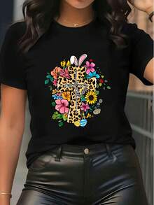 Kvinnor T-shirts - Svart - Visa 1