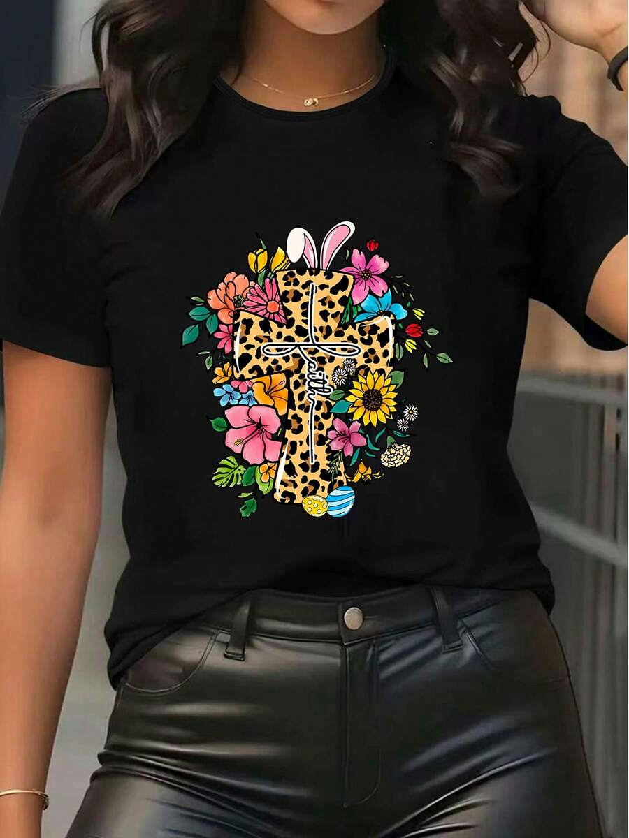 Kvinnor T-shirts - Svart - Visa 1