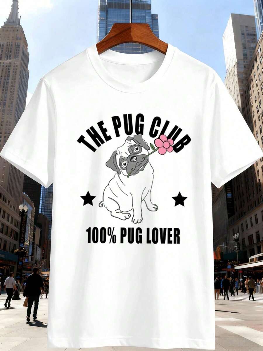 T-shirt unisexe, hauts d'été, tenues de fête - Blanc - Voir 1