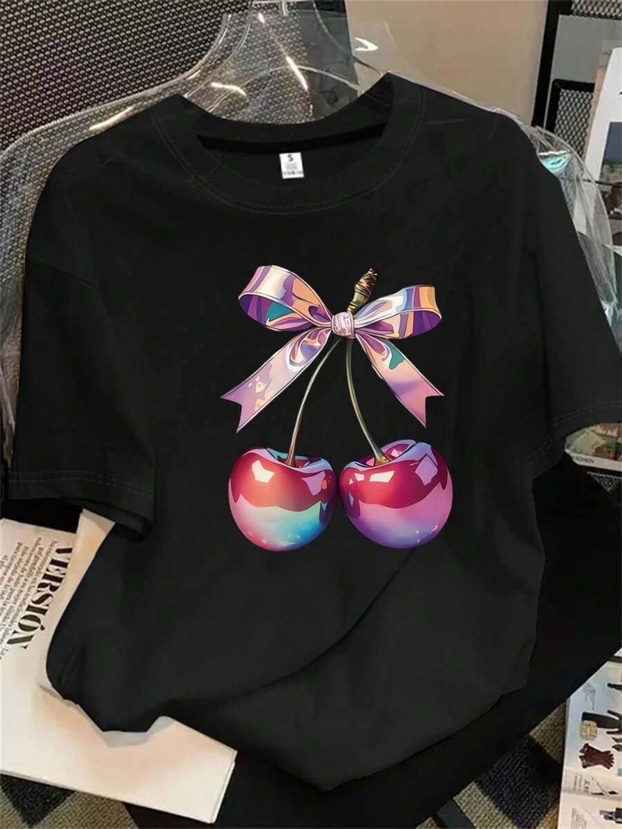 Halloween Graphic T-Shirt - Black - View 1