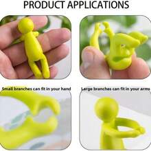 Plant Propagation Companion Leaf Support Rack Suitable For Seedlings, Stems, Shoots And Cuttings Indoor Garden Plant Propagation Station Growth Tool Fun Gift For Plant Lovers - Random Color - View 10