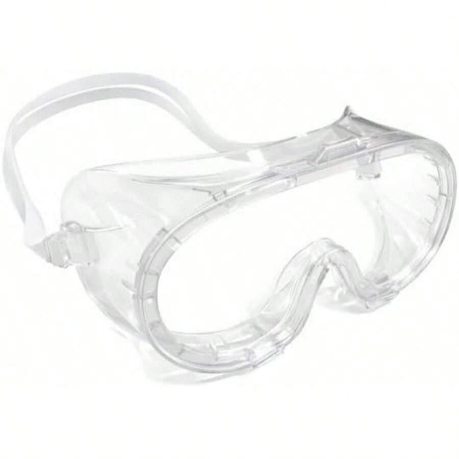 AntiFog Protective Safety Goggles Clear Lens WideVision Adjustable Splash Eye Protection Soft Lightweight Eyewear - 1 - View 1