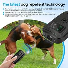 1 pieza Nuevo Repelente de Perros de Doble Cabezal, Dispositivo de Control de Ladridos Ultrasónico, Seguro y Efectivo, Frecuencia Ultra Alta, Hace que los Perros se Sientan Asustados, Efecto Notable - multicolor - Ver 2