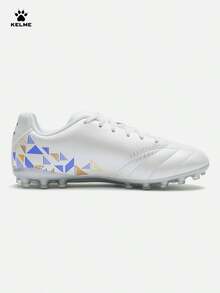 KELME 成人足球鞋 訓練用 防滑 透氣 MG 短釘 專業比賽 耐磨 - 白紫 - 查看 5