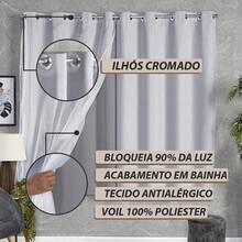 Curtains - Grey - View 3