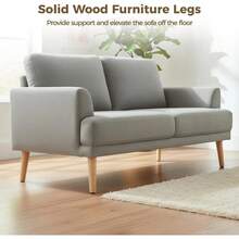 4pcs Solid Wood Furniture Legs With Anti-Slip Pads, Ideal Replacement Parts For Cabinets, Beds, Nightstands And Other Furniture - A - View 4