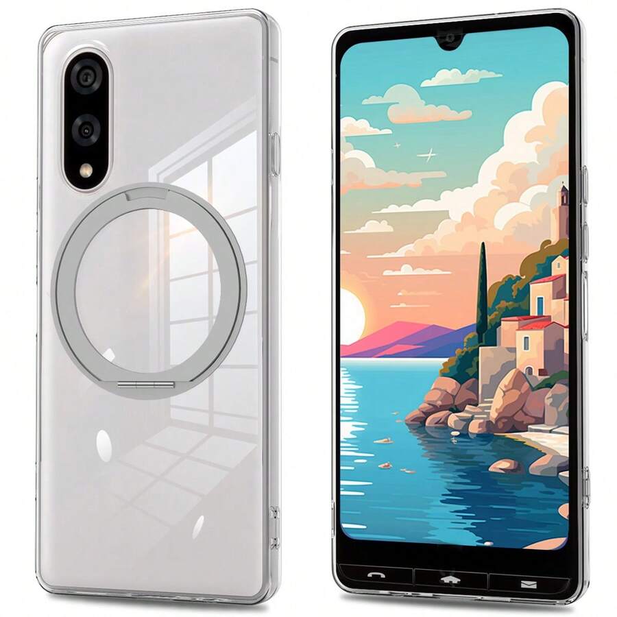 Stand Phone Case - Clear - View 1