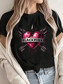 Women T-Shirts - Black - View 1