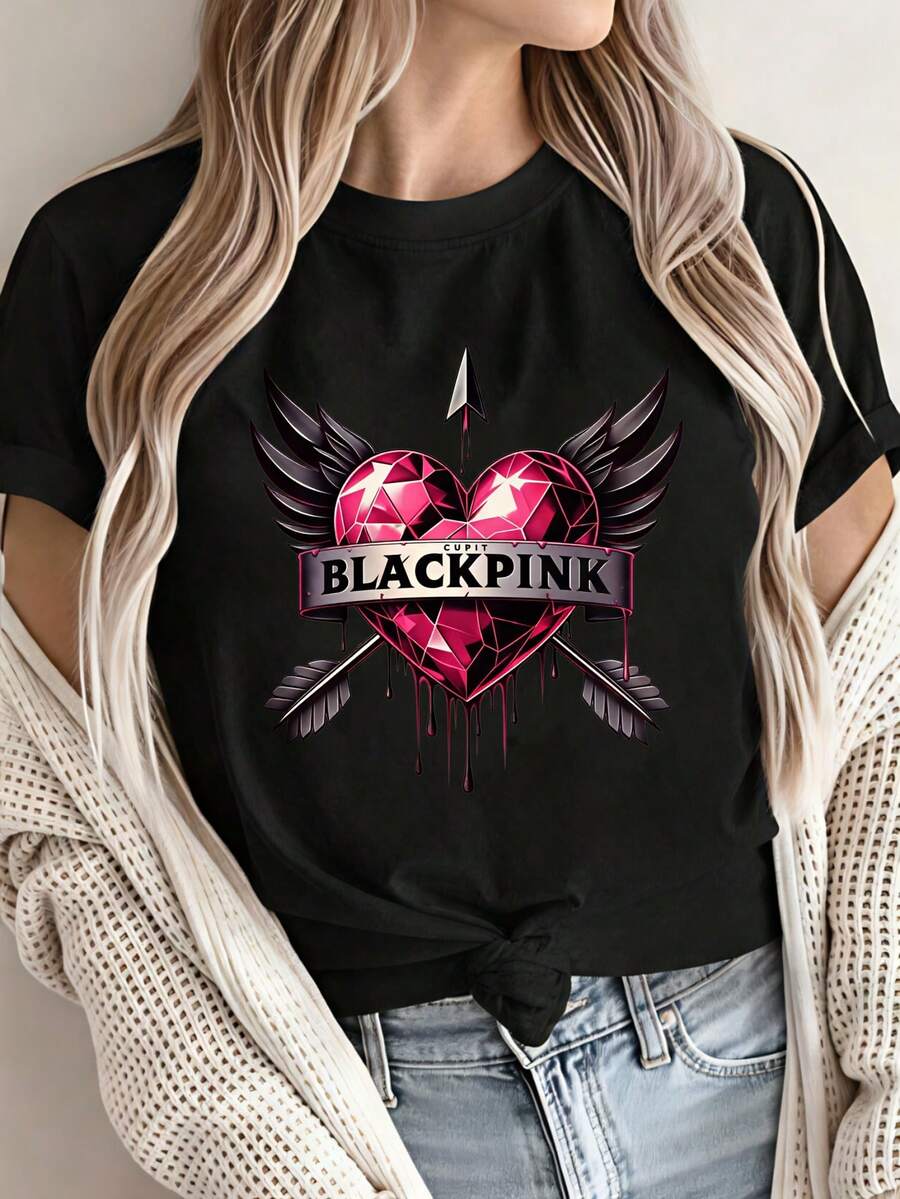 Women T-Shirts - Black - View 1