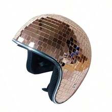 OBOVAY Disco Ball Helmet With Retro Reflective Party Headpiece - View 8