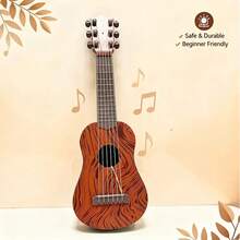 Musical Instrument, Ukulele, Toy Musical Instrument, Suitable For Beginners, Suitable For Guitar Lovers, Home & Living, Toy, 6-String Guitar, Toy Guitar, Birthday Party Gift, Holiday Gift, Guitar Model - Multicolor - View 3
