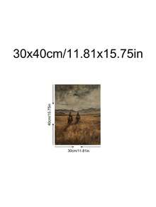 1pc Cowboy Riding Dinosaur Painting Western Jurassic Art, Mountain Landscape Prints, Festival Gift,Suitable For Bedroom,Living Room,Kitchen,Wall Arts,Wall Decor,Home Decor,Room Decor, Canvas Wall Art, Posters, Wall Art With Frame, Optional Frame ﻿ ﻿ - 1PCS - View 22