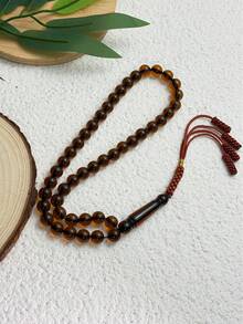 1pc Muslim 45 Beads Four-Tassel Braided Prayer Beads Tasbih Prayer String - Multicolor - View 8