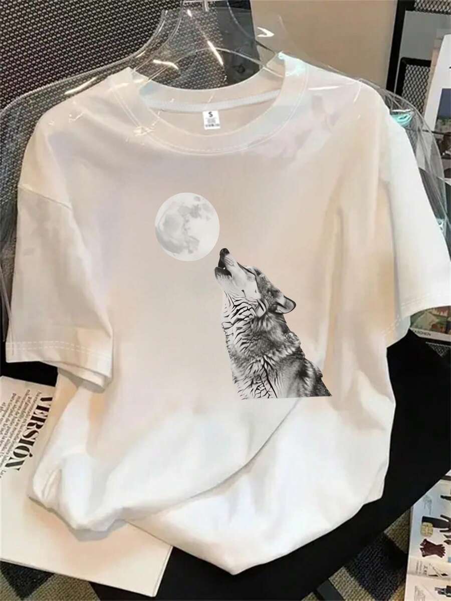 Halloween Graphic T-Shirt - White - View 1