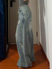 Women Jeans - Blue - View 5