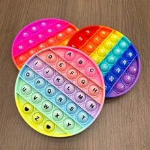 legendstar Juguetes Fidget Educativos para Aprender a Contar Letras y Números, Juegos de Enseñanza de Fonética del Alfabeto ABC, Juegos de Mesa para Practicar Habilidades de Suma y Resta Matemáticas, Regalos de Papelería para Niños de Preescolar de 3+ Años - Multicolor - Ver 7