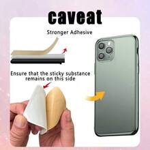 5 buah Stiker Ponsel Silikon dengan Perekat Kuat, Menempel Erat pada Berbagai Permukaan Halus; Perekat Mandiri, Dapat Dicuci dan Digunakan Kembali, Dudukan Ponsel Multifungsi, Kompatibel dengan Semua Model Ponsel - MultiWarna - View 8