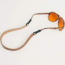 Minimalist Leather Glasses Strap With Anti-Slip Lanyard Design, Sturdy And Comfortable To Wear. Effectively Keeps Sunglasses Firmly In Place, Prevents Slipping And Losing. Lightweight And Stylish, Suitable For Most Spectacle Frames, Ideal For Daily Wear, Outdoor Activities, Travel And Sports Use. - 1 - View 6