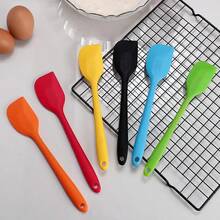 Pengikis Silikon, Spatula Krim 8,46 Inci, Cocok untuk Dapur, Memanggang, Memasak, Mencampur, Peralatan Dapur Berwarna Cerah, Peralatan Dapur Tahan Lama - MultiWarna - View 7